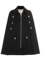 See By Chloé See By Chloé Wool Cape With Embossed Buttons