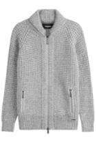 Dsquared2 Dsquared2 Knitted Cardigan With Alpaca And Virgin Wool - Grey