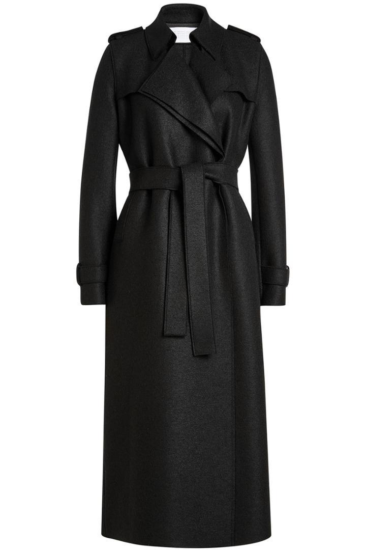 Harris Wharf London Harris Wharf London Virgin Wool Trench Coat