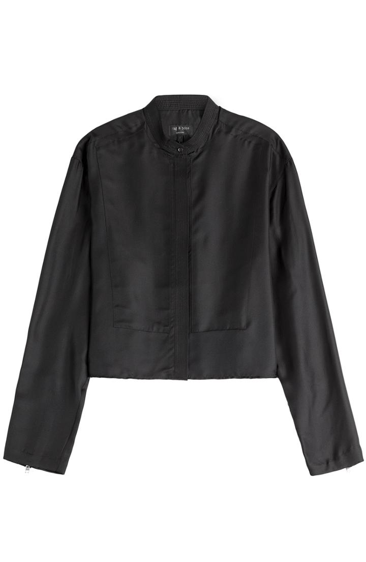Rag & Bone Lily Silk Top