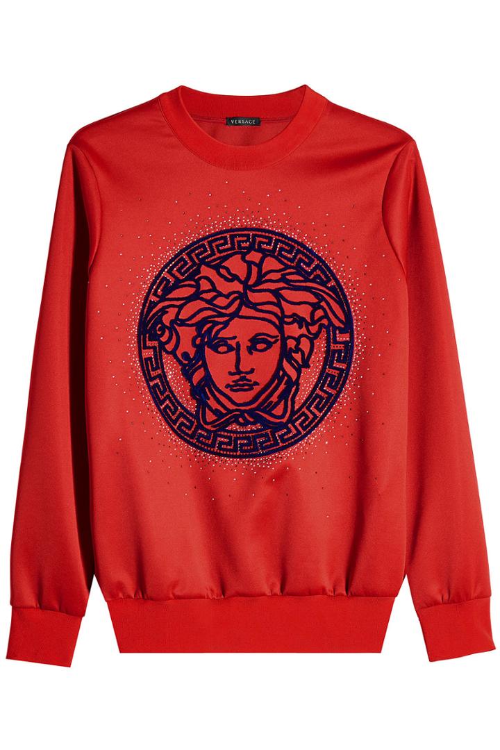 Versace Versace Embellished Sweatshirt