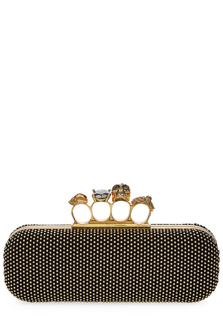 Alexander Mcqueen Alexander Mcqueen Brass Knuckles Clutch