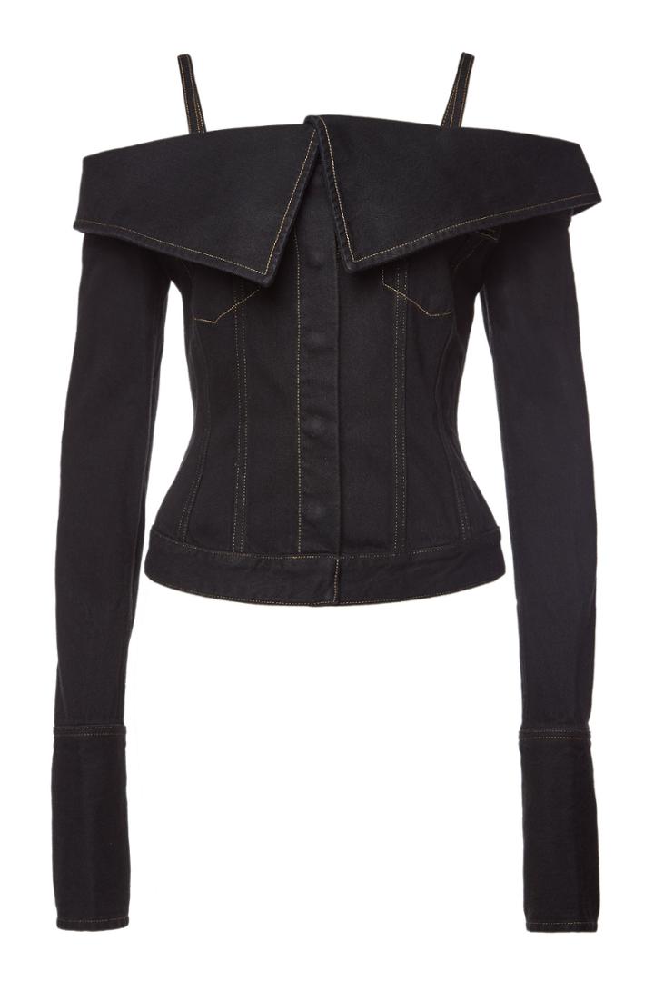 Marques' Almeida Marques' Almeida Off-the-shoulder Denim Jacket