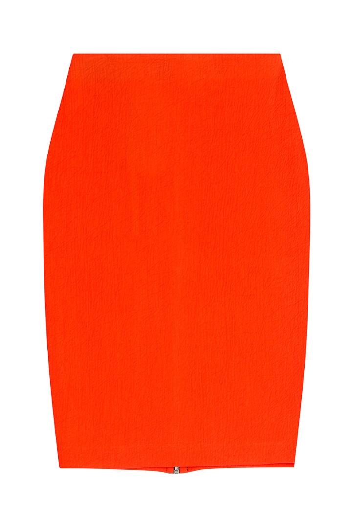 Mcq Alexander Mcqueen Mcq Alexander Mcqueen Pencil Skirt With Contrast Trim - Red