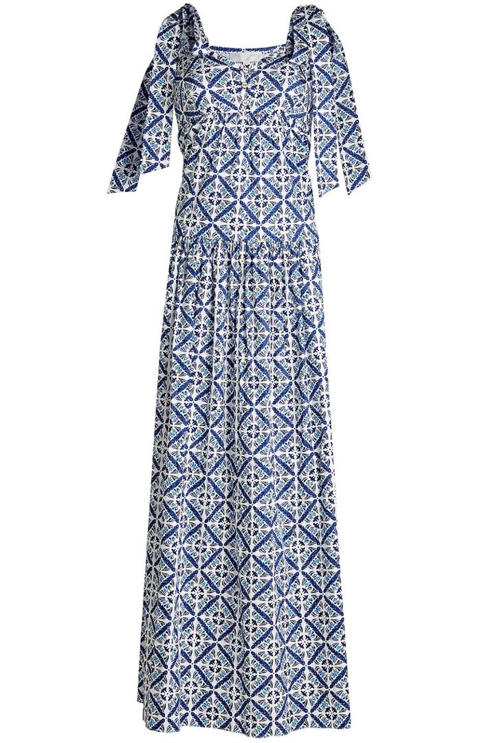 Caroline Constas Caroline Constas Printed Maxi Dress