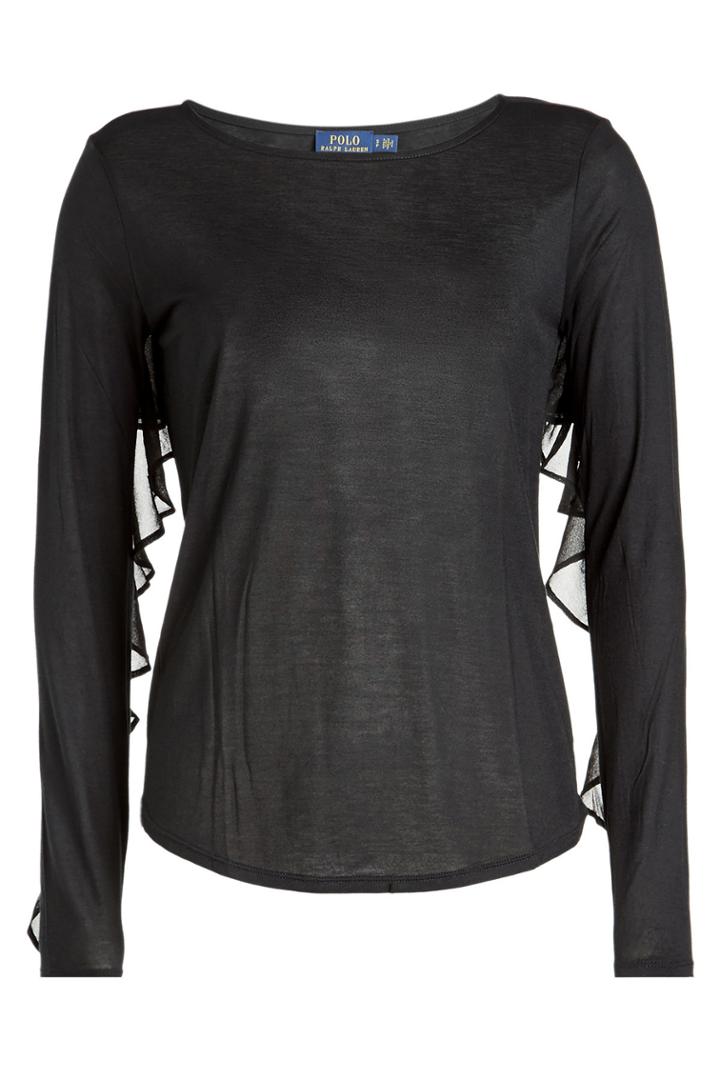 Polo Ralph Lauren Polo Ralph Lauren Knit Top With Ruffles