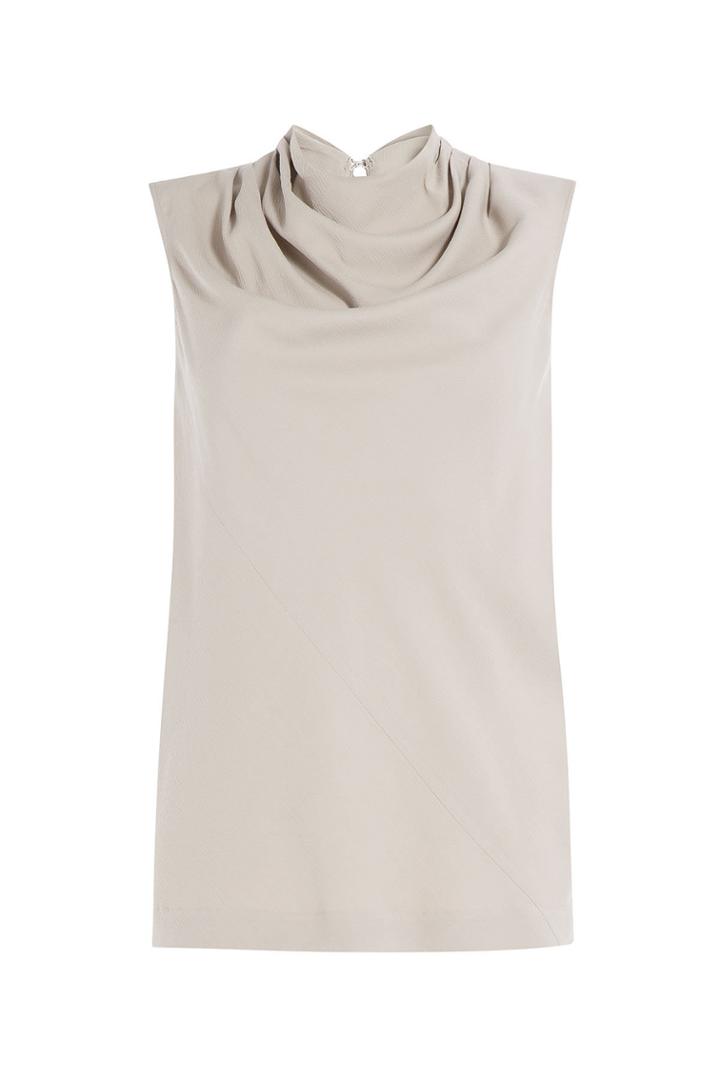 Rick Owens Rick Owens Draped Crepe Top - None