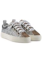 N°21 N°21 Gymnic Glitter Sneakers With Embellishment