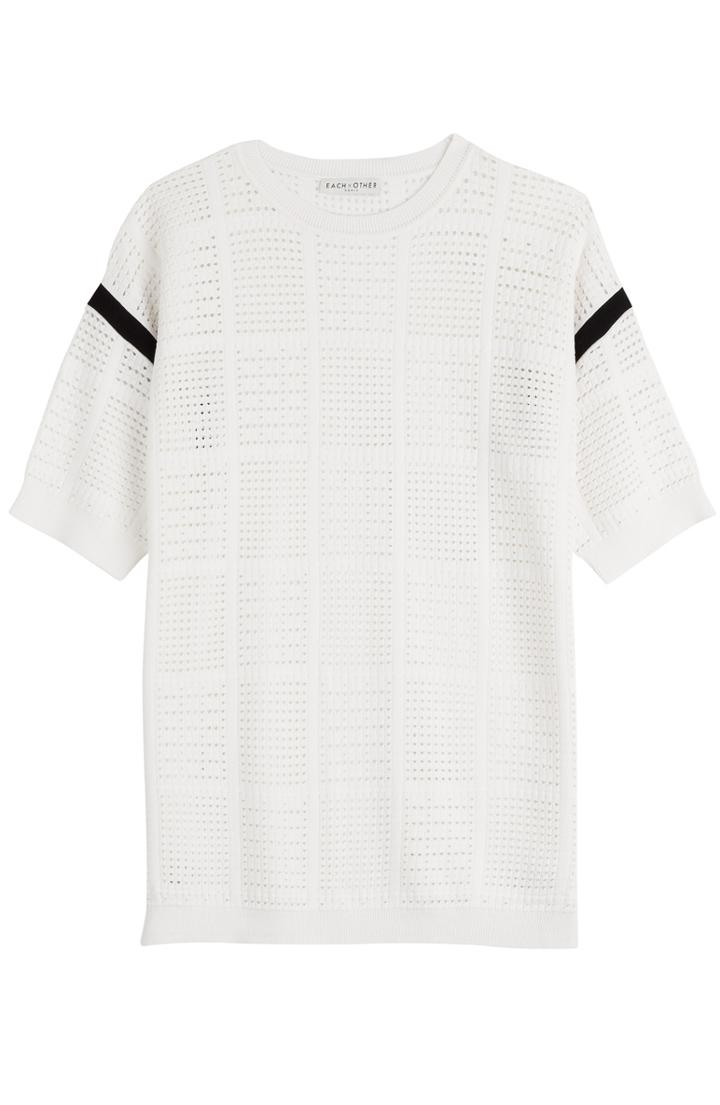 Each Other Crochet Knit Top