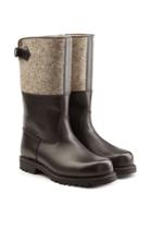 Ludwig Reiter Ludwig Reiter Leather And Wool Felt Boots With Shearling Insole