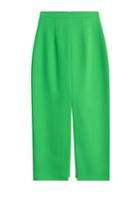 Marco De Vincenzo Marco De Vincenzo Wool Crepe Pencil Skirt - Green