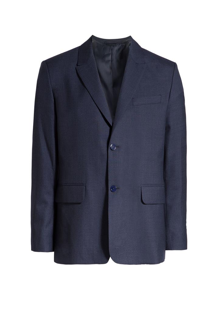 Carven Carven Wool Blazer - Blue