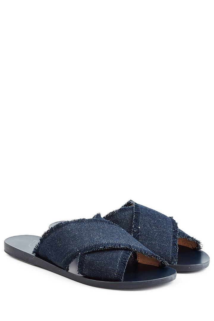 Ancient Greek Sandals Ancient Greek Sandals Denim Sandals