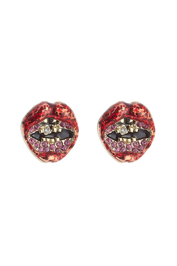 Marc Jacobs Marc Jacobs Encrusted Lip Studs
