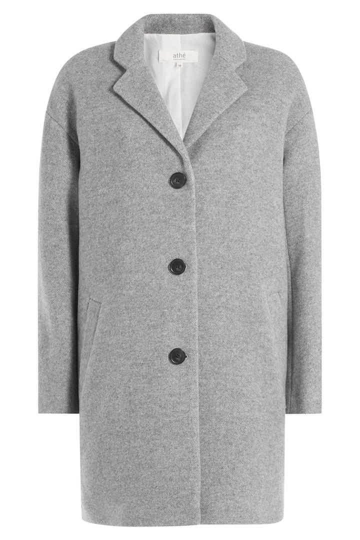 Vanessa Bruno Athé Vanessa Bruno Athé Wool Coat - Grey