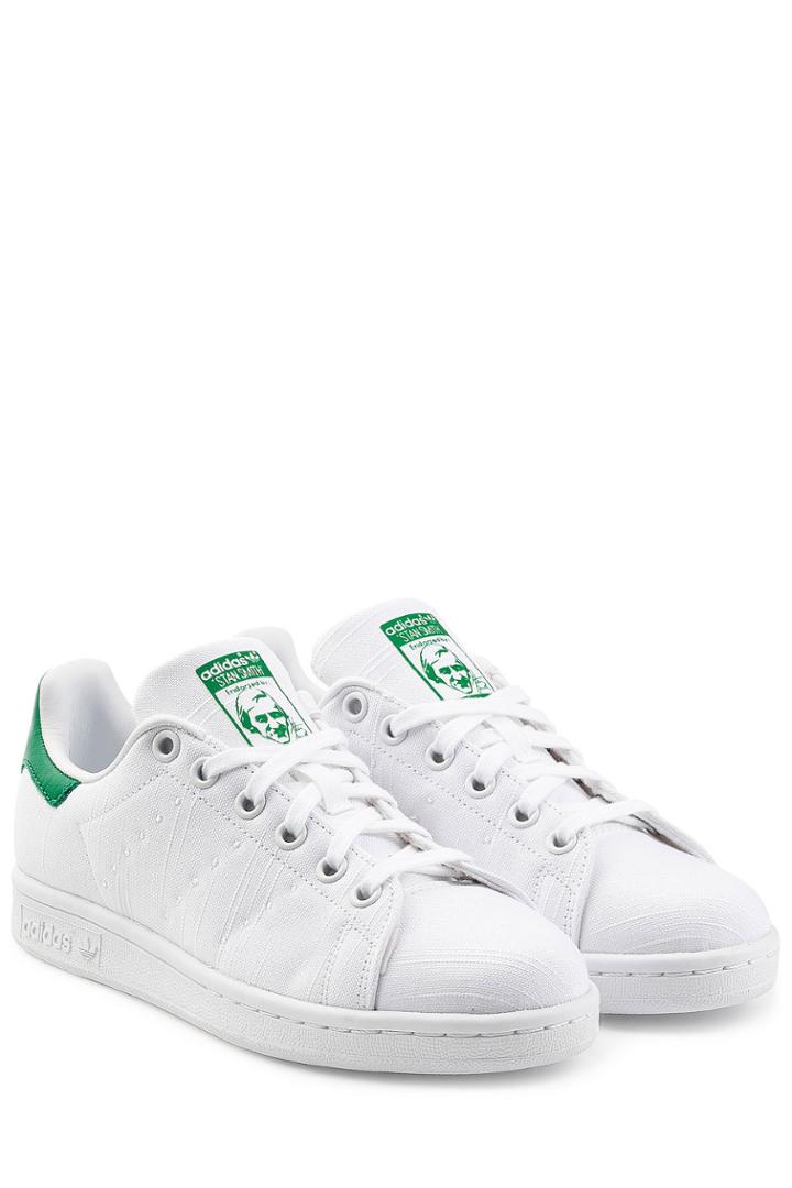 Adidas Originals Adidas Originals Stan Smith Embroidered Canvas Sneakers