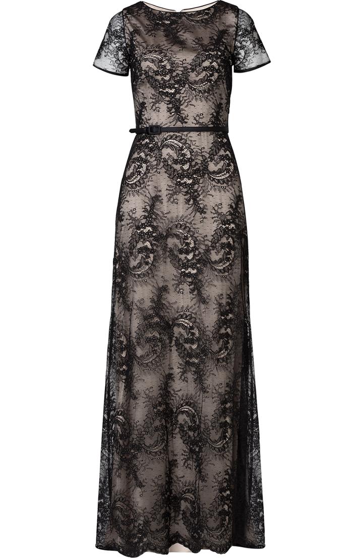 Catherine Deane Floor-length Lace Gown
