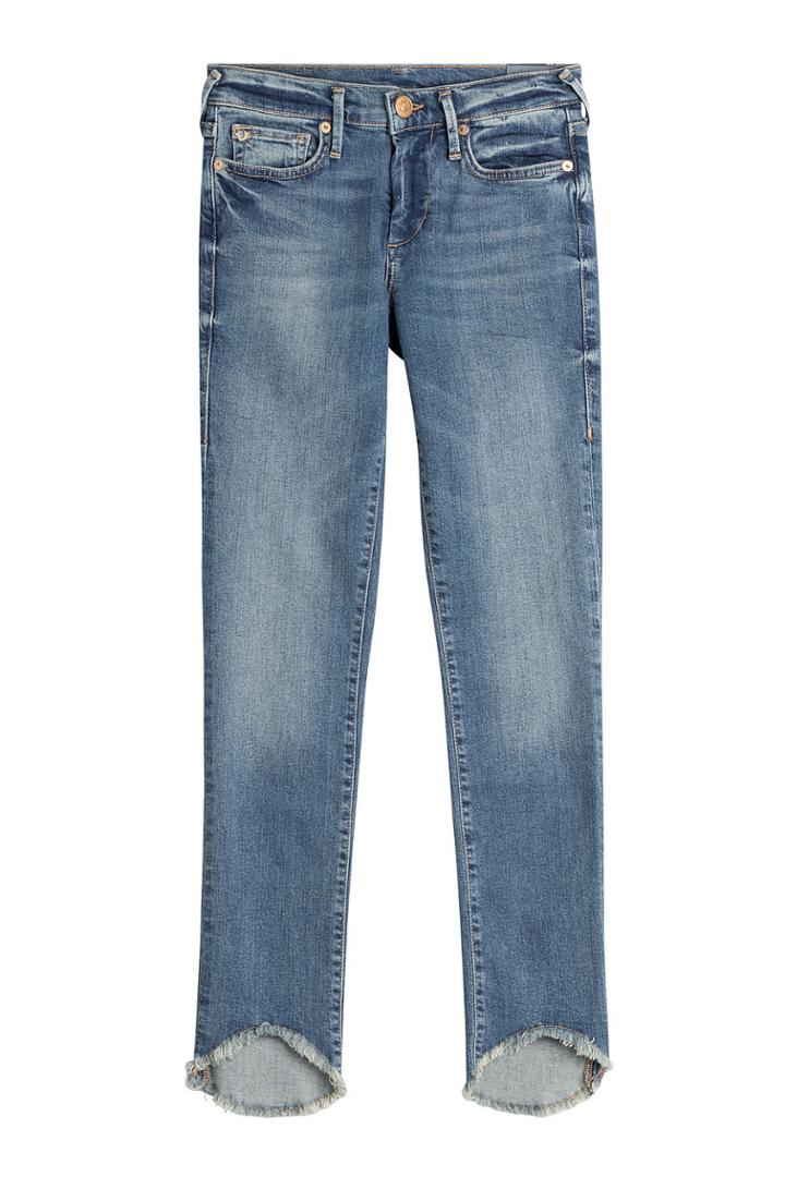 True Religion True Religion Cropped Skinny Jeans - None