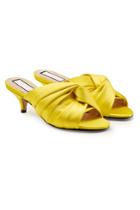 N 21 N&deg;21 Twist Satin Mules