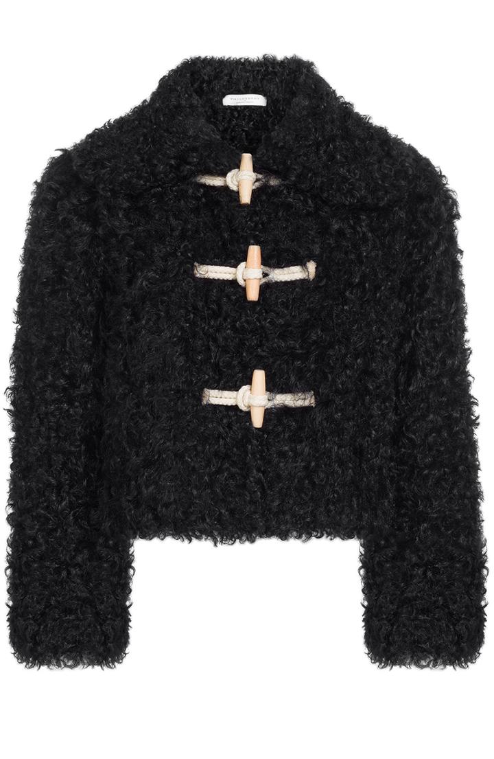 Philosophy Di Lorenzo Serafini Shearling Duffle Jacket