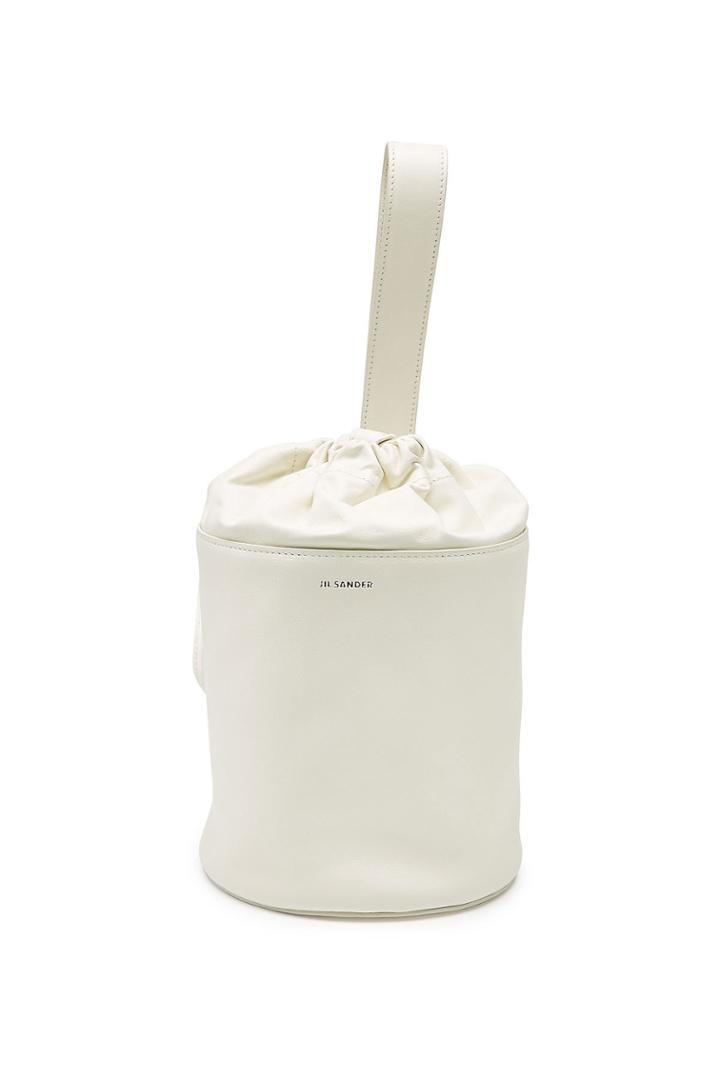Jil Sander Jil Sander Drawket Pouch Leather Bucket Bag