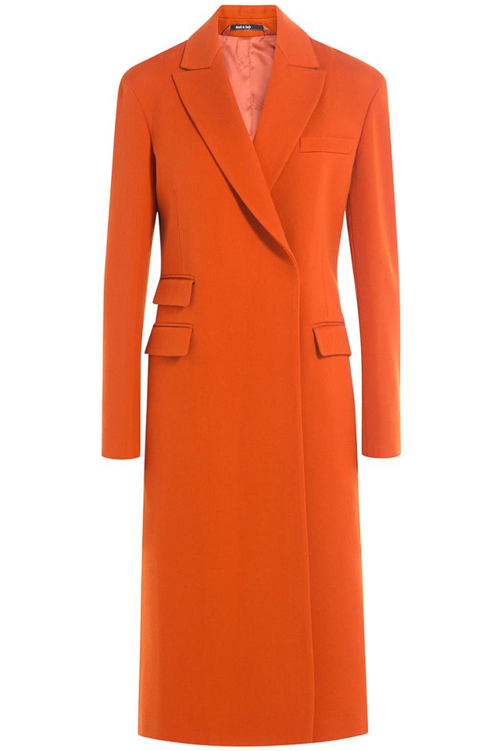 Maison Margiela Maison Margiela Wool Coat - Orange