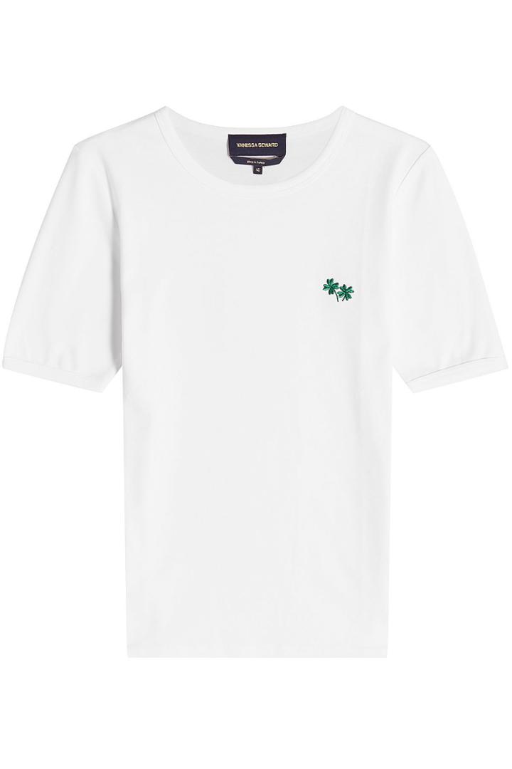 Vanessa Seward Vanessa Seward Embroidered Cotton T-shirt