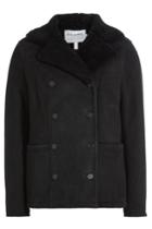Frame Denim Frame Denim Sheepskin Jacket With Shearling Trims