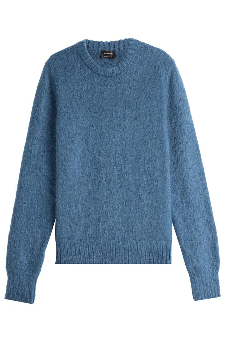 Jil Sander Jil Sander Pullover With Mohair - Blue
