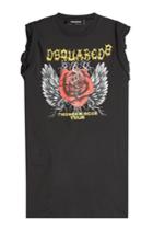 Dsquared2 Dsquared2 Printed Cotton Tank Top