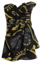 Moschino Printed Silk Chiffon Dress