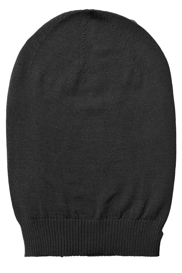 Rick Owens Men Rick Owens Men Virgin Wool Hat - Black
