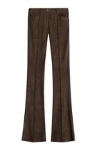 Jitrois Flared Suede Pants