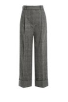 3.1 Phillip Lim 3.1 Phillip Lim High Waist Cropped Wool Trousers - Grey