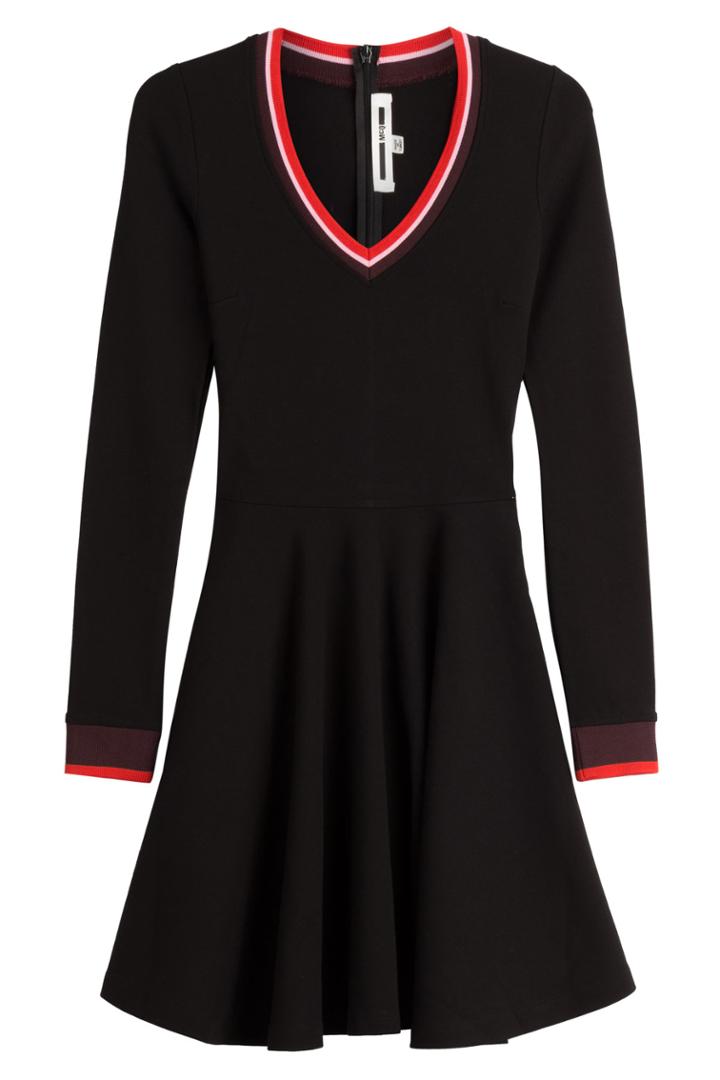 Mcq Alexander Mcqueen Mcq Alexander Mcqueen Dress With Flared Skirt - Black