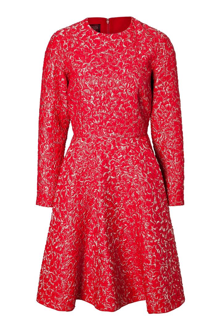 Giambattista Valli Giambattista Valli Cloqué Fit And Flare Dress
