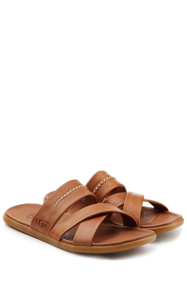 Ugg Australia Ugg Australia Morris Leather Sandals - Brown