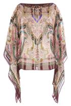 Etro Etro Printed Silk Tunic Blouse - Multicolored