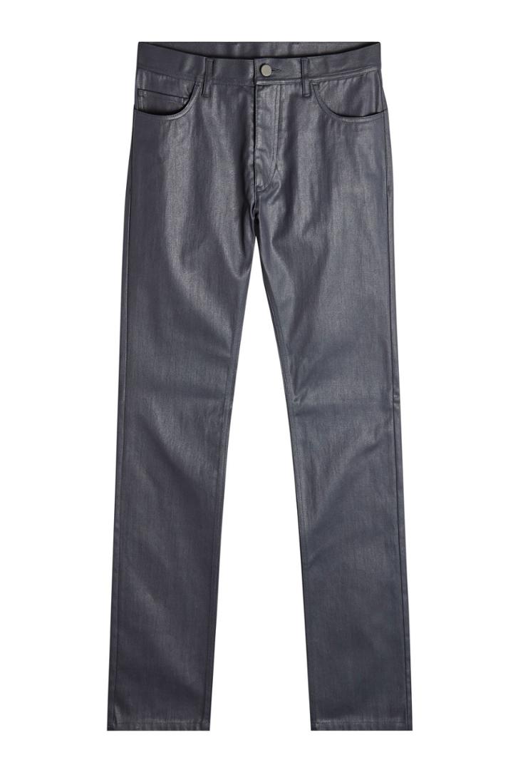 Calvin Klein Collection Calvin Klein Collection Coated Jeans - Blue