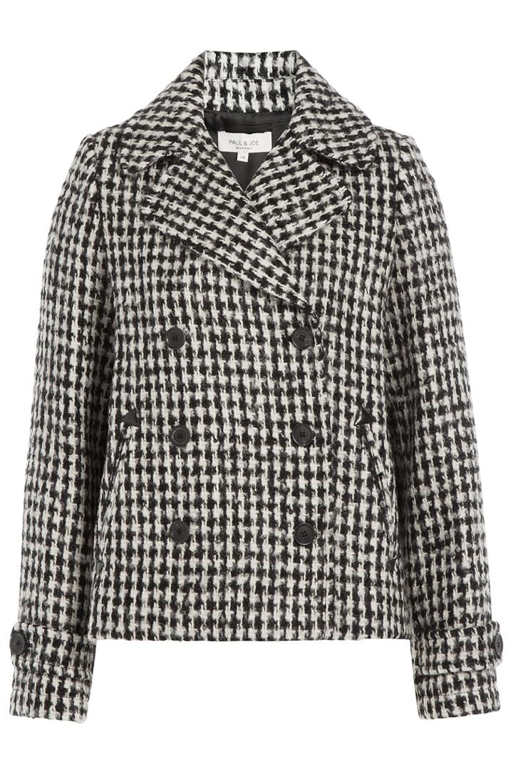 Paul & Joe Paul & Joe Dogstooth Wool Jacket - Multicolor