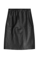 Vanessa Bruno Vanessa Bruno Leather Skirt - Black