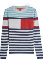 Hilfiger Collection Hilfiger Collection Striped Metallic Pullover