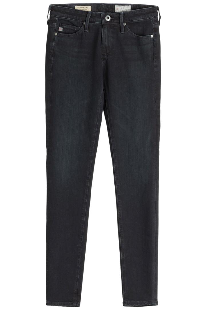 Ag Adriano Goldschmied Ag Adriano Goldschmied Ankle Length Jean Leggings - Black