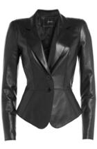 Jitrois Fitted Leather Blazer