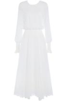 Philosophy Di Lorenzo Serafini Philosophy Di Lorenzo Serafini Embroidered Dress - White