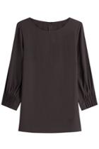 Steffen Schraut Steffen Schraut Fluid Blouse - Brown