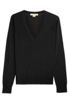 Michael Kors Michael Kors Silk Pullover - Black