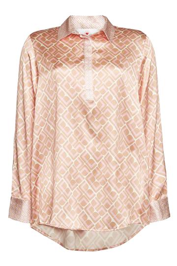 Herzensangelegenheit Herzensangelegenheit Amala Ava Printed Silk Blouse