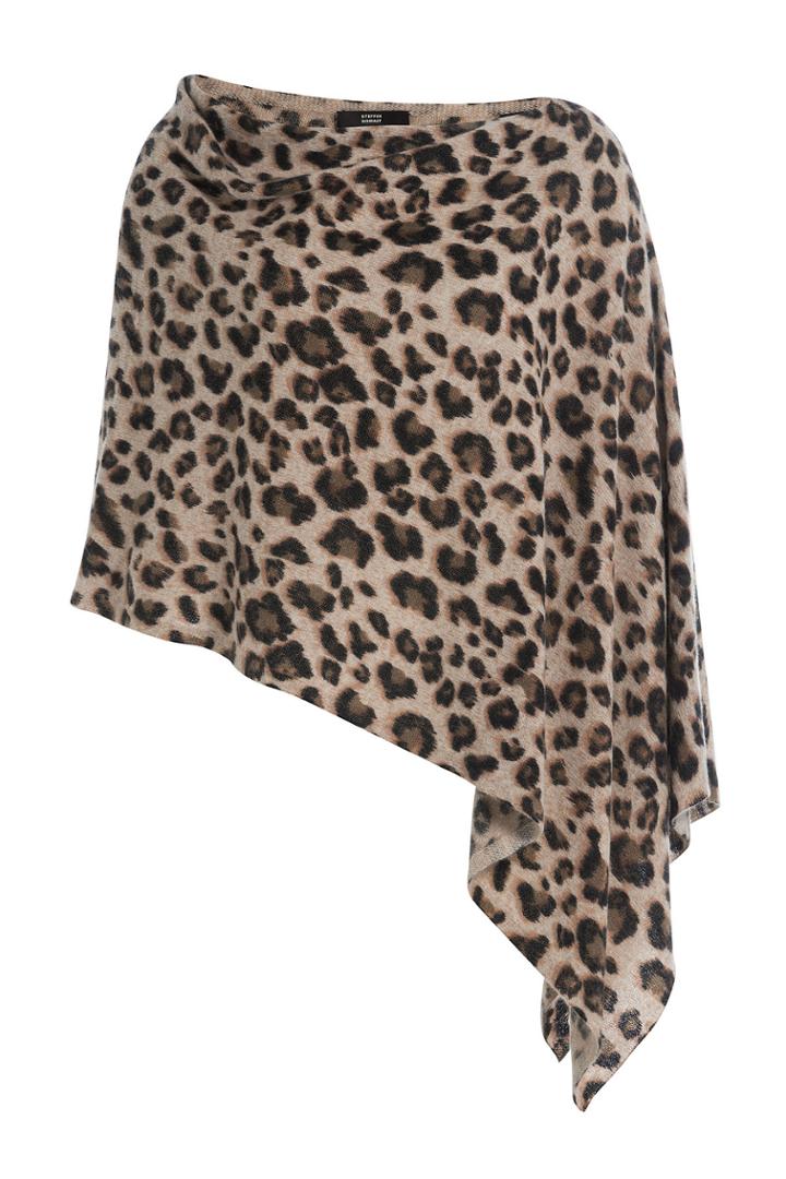 Steffen Schraut Steffen Schraut Printed Cashmere Cape - Animal Prints
