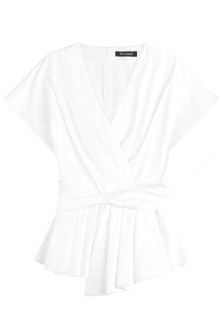 Tara Jarmon Tara Jarmon Cotton Top - White